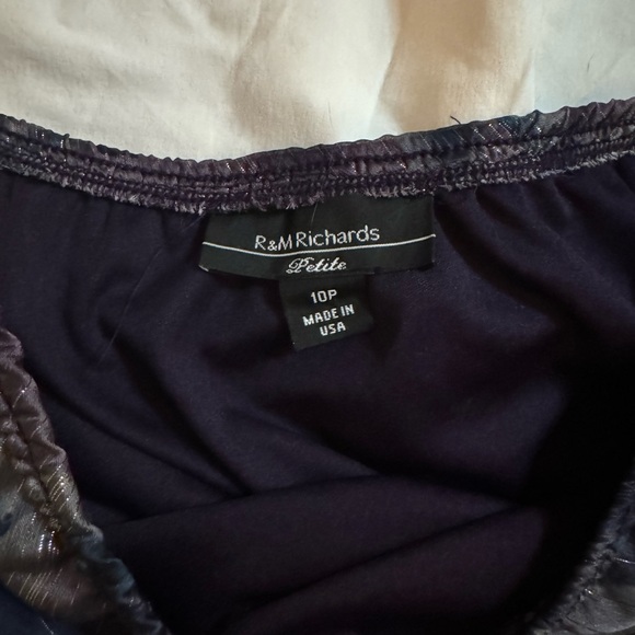 Vintage blue and purple Whimsigoth y2k fairy skirt midi length - Picture 5 of 8